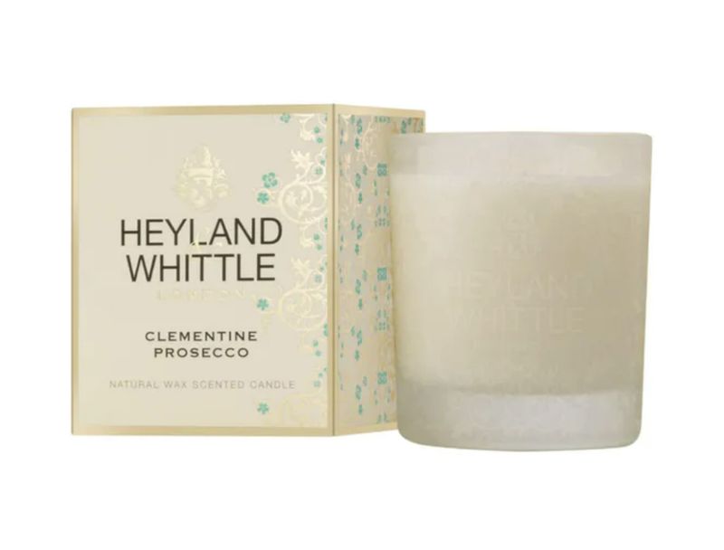 Gold Classic Clementine & Prosecco Candle in a Glass 230g