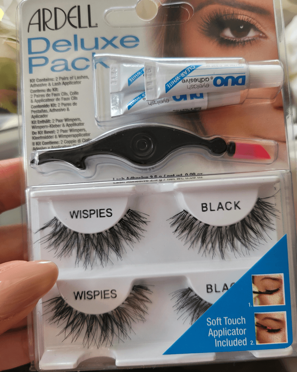 Ardell Lashes Deluxe Pack Wispies, Black